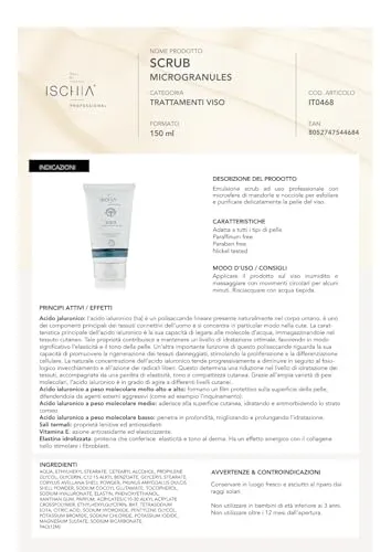 Ischia Thermae Sali di Ischia Pro scrub viso 150ml mandorle e ialuronico